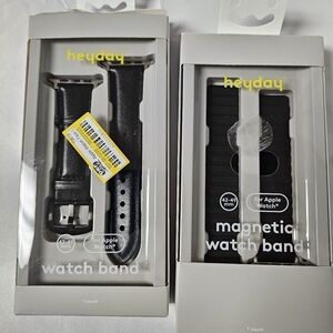 Heyday Black Watch Bands for‎ Apple Watch